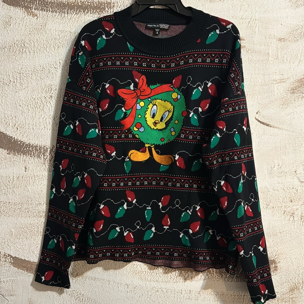 Dolls Kills Home Tweet Home Intarsia Sweater